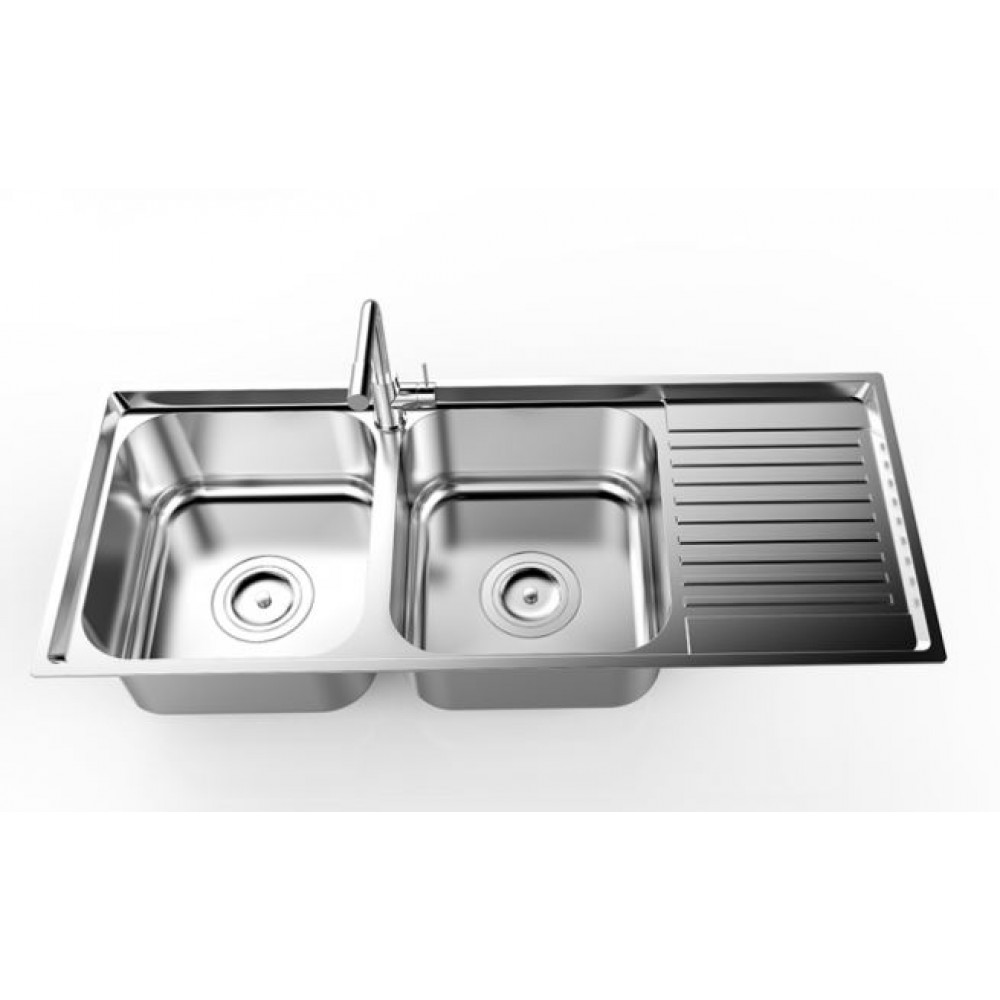 CHẬU RỬA BÁT INOX SƠN HÀ S105D