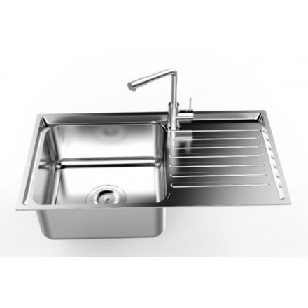 CHẬU RỬA BÁT INOX SƠN HÀ S78D